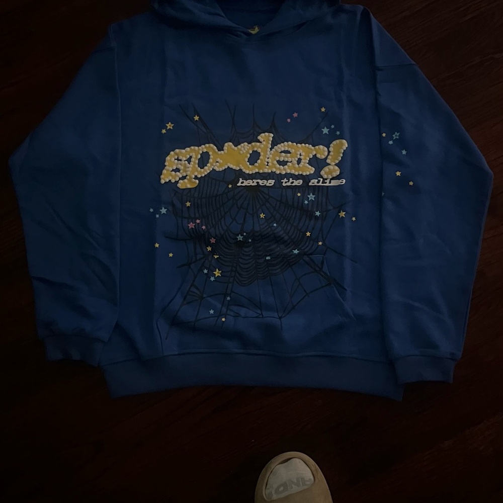 Blue Spider Hoodie